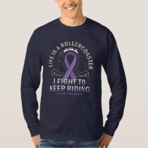 Cancer awareness lavender ribbon T-Shirt