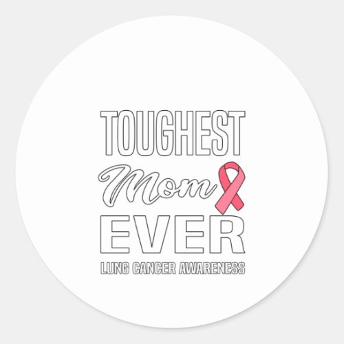 Cancer Awareness Lung Cancer World Cancer Day Classic Round Sticker