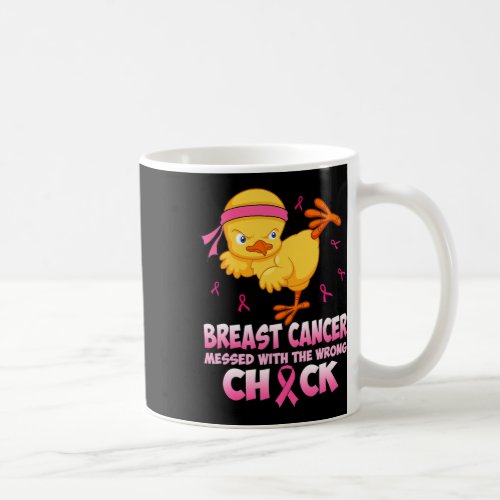 Cancer Awareness Messed With The Wrongs Chick Funn Coffee Mug