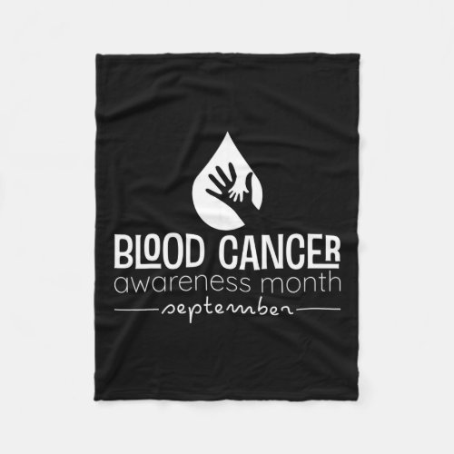 Cancer Awareness Month Observed On Every September Fleece Blanket