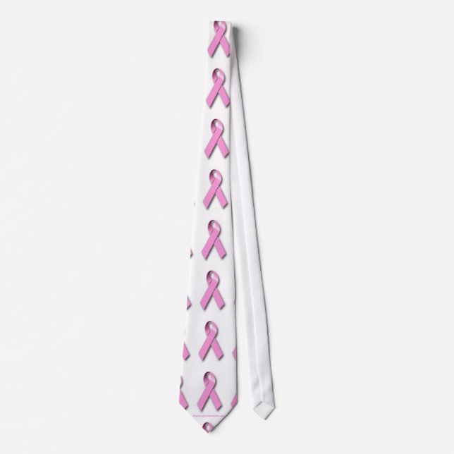 Cancer Awareness Neck Tie (Front)