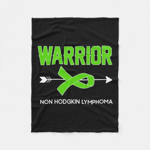 Cancer Awareness Outfit Non Hodgkin Lymphoma Warri Fleece Blanket