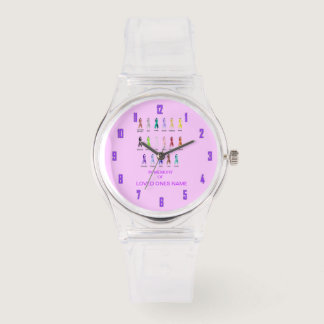 CANCER AWARENESS PERSONALIZE WATCH