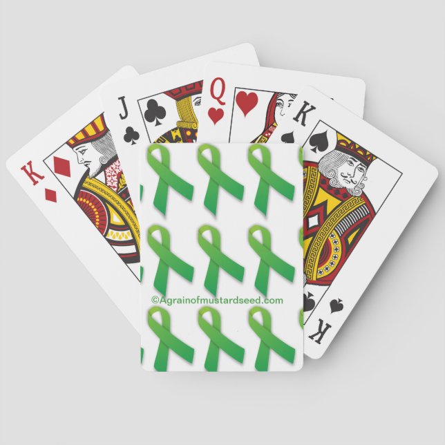 Cancer Awareness Poker Cards (Back)