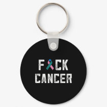 Cancer Awareness Products F Cancer Gifts For Women Keychain