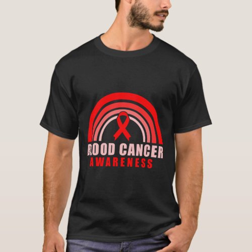 Cancer Awareness Red Ribbon  T_Shirt