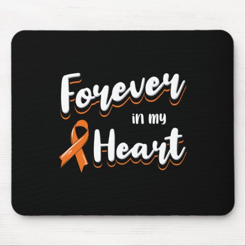 Cancer Awareness Ribbon Loss Loving Remembrance  Mouse Pad