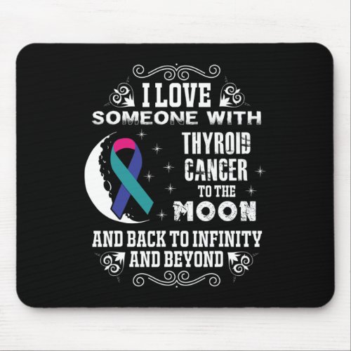 Cancer Awareness Ribbon S5  Mouse Pad