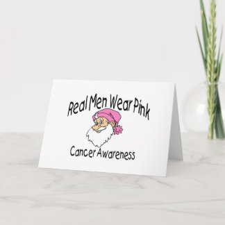 Cancer Awareness Santa Holiday Card