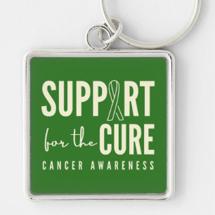 cancer awareness support for the cure Keychain