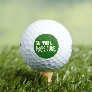 cancer awareness support hope cure Golf Balls