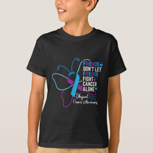 Cancer Awareness Supportive Friend  T_Shirt