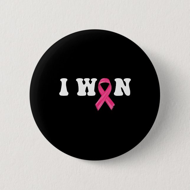 Cancer Awareness Survivor  Button (Front)