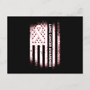 Cancer Awareness Survivor Lung Cancer Awareness Fi Postcard