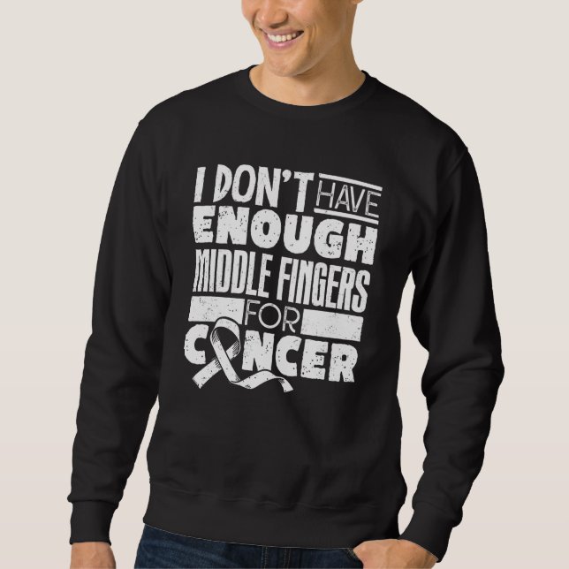 cancer awareness sweatshirt (Front)