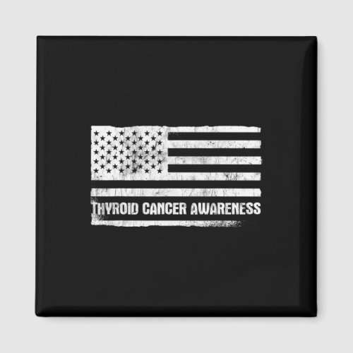 Cancer Awareness Thyroid Cancer  Magnet