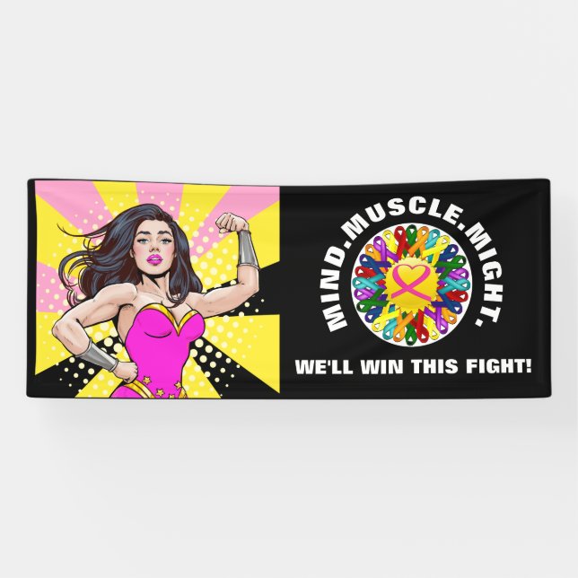 Cancer Awareness Together We Can Banner (Horizontal)