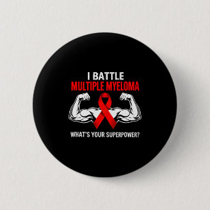 Cancer awareness warrior fighter battle multiple button