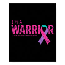 Cancer Awareness Warrior  Poster