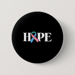Cancer Awareness Wife Hope Survivor Warrior Button