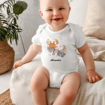 Cancer Baby: Crab's Cozy Zodiac Customizable