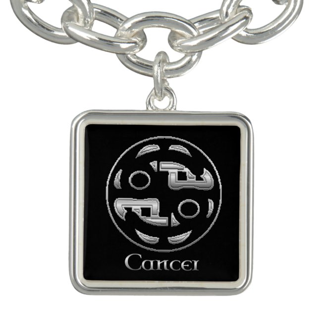 Cancer Birth Sign Celtic Knot Zodiac Bracelet (Design)