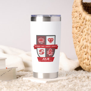 Cancer Birthday Crest™ for July 1-22 Insulated Tumbler