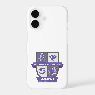 Cancer Birthday Crest™ for June 22-30 iPhone 17 Case