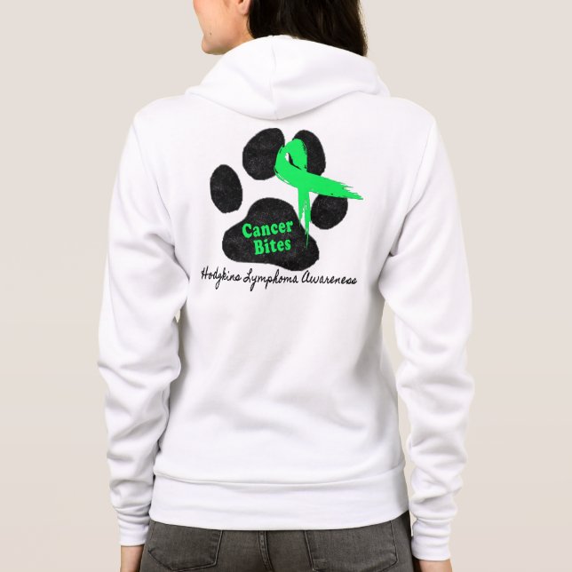 Cancer Bites - Cancer Awareness Hoodie (Back)