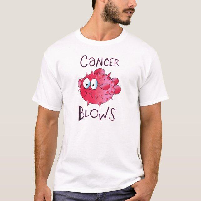 Cancer Blows T-Shirt (Front)