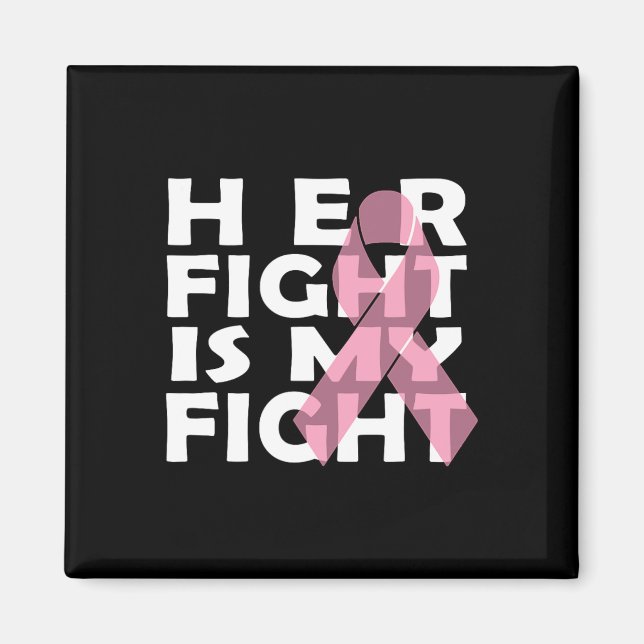 Cancer Breast Cancer  Magnet (Front)