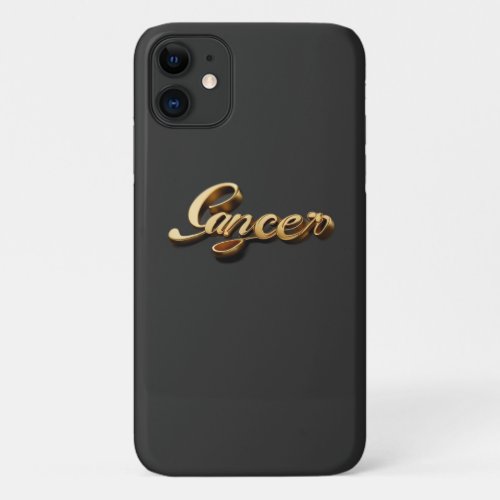 Cancer iPhone 11 Case