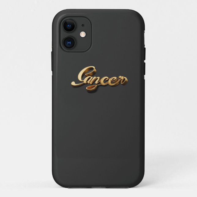 Cancer Case-Mate iPhone Case (Back)