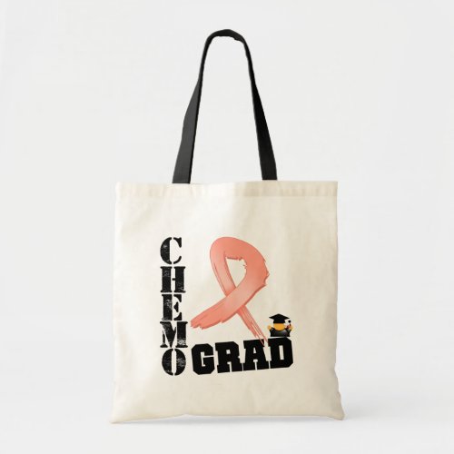 Cancer Chemo Grad Endometrial Tote Bag