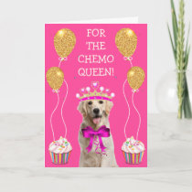 Cancer Chemo Support Cute Dog Card