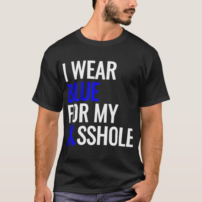 Cancer Colon Funny Cancer survivor T-Shirt (Front)