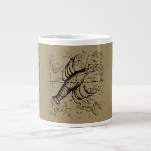 Cancer Constellation by Hevelius circa 1690 Large Coffee Mug