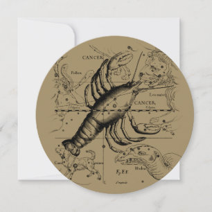 Cancer Constellation Hevelius 1690 June 21-July 22