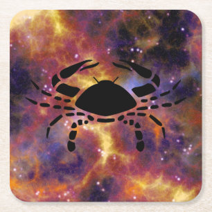 cancer crab coasters