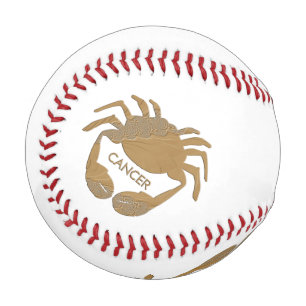 Cancer Crab Zodiac Baseball