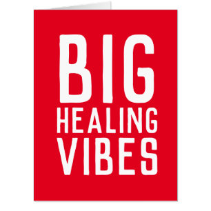 CANCER CUSTOM HUGE HEALING VIBES BIG CARDS