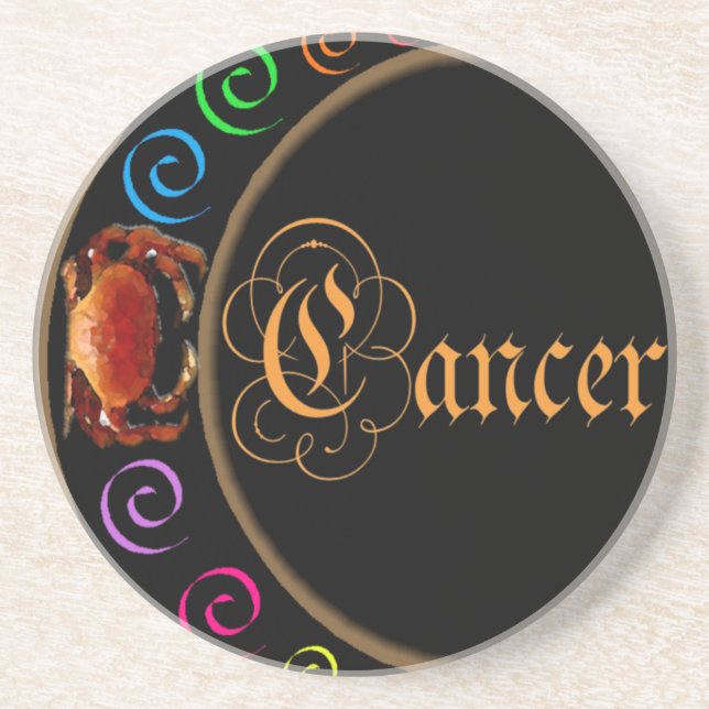 Cancer Drink Coaster (Front)