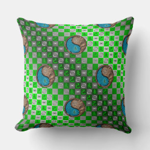 Cancer & Earth Goat Throw Pillow