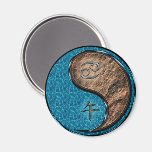 Cancer & Earth Horse Magnet