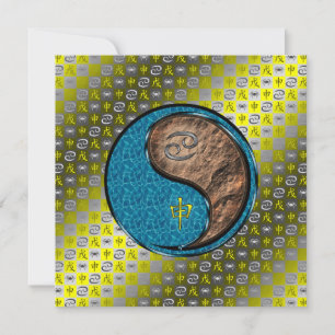 Cancer & Earth Monkey Card