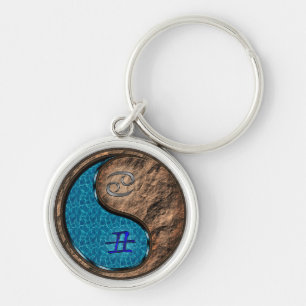 Cancer & Earth Ox Keychain