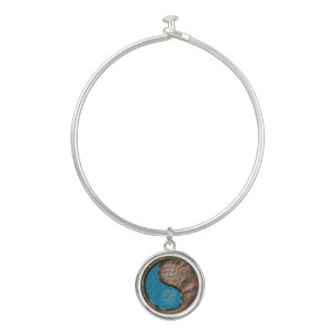 Cancer & Earth Rabbit Bangle Bracelet