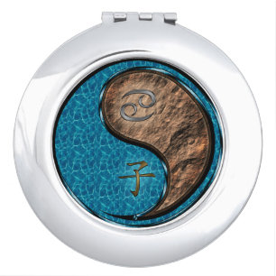 Cancer & Earth Rat Compact Mirror