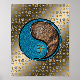 Cancer & Earth Rat Poster