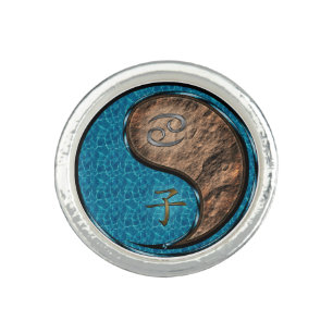 Cancer & Earth Rat Ring